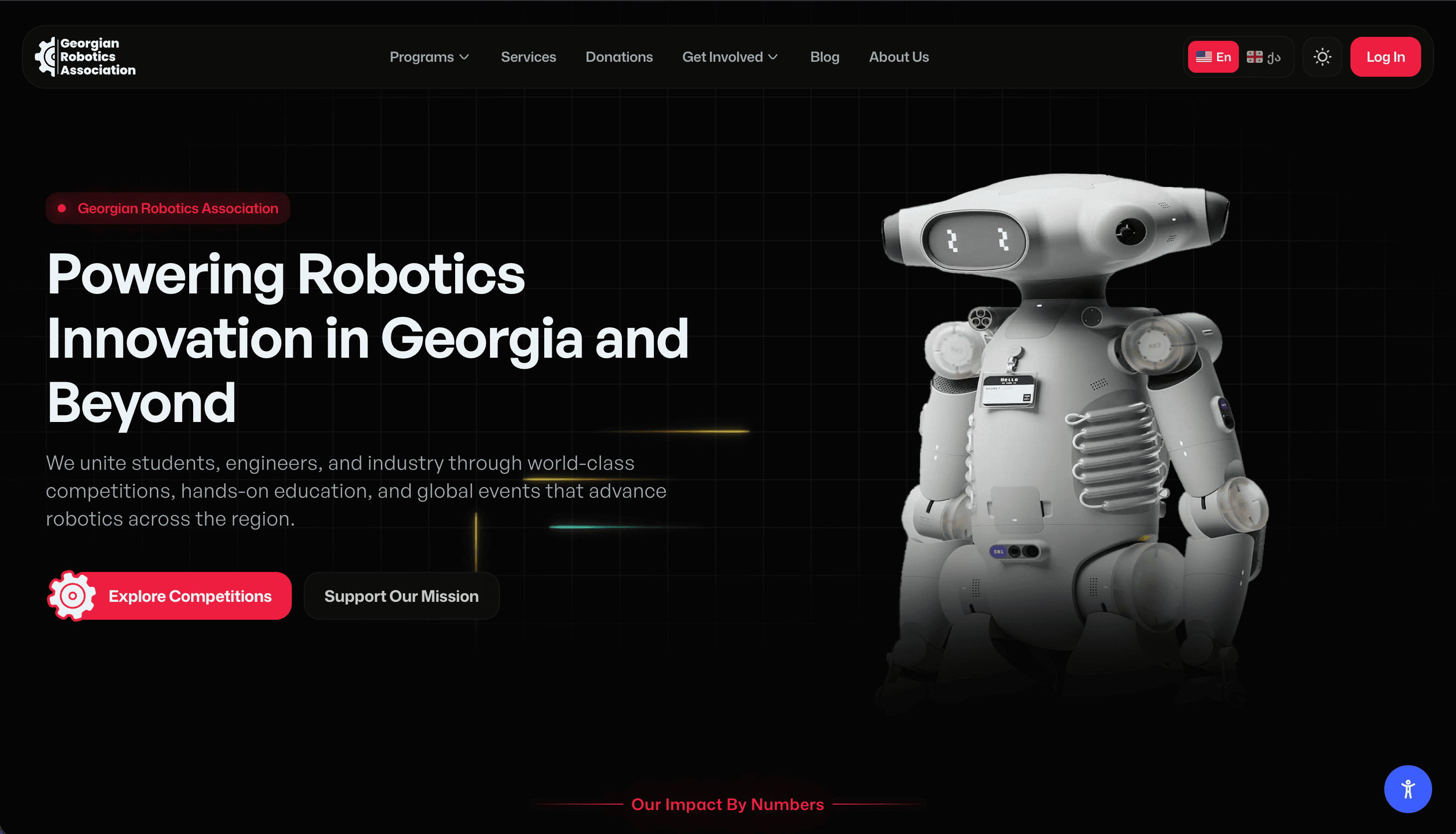Georgian Robotics Association screenshot 1