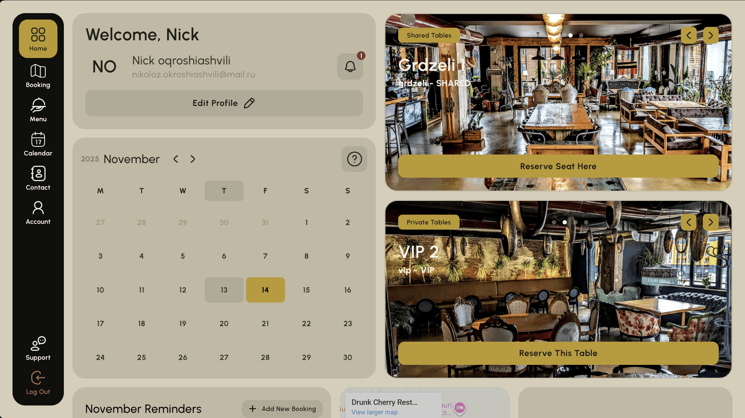 Booking App screenshot 2